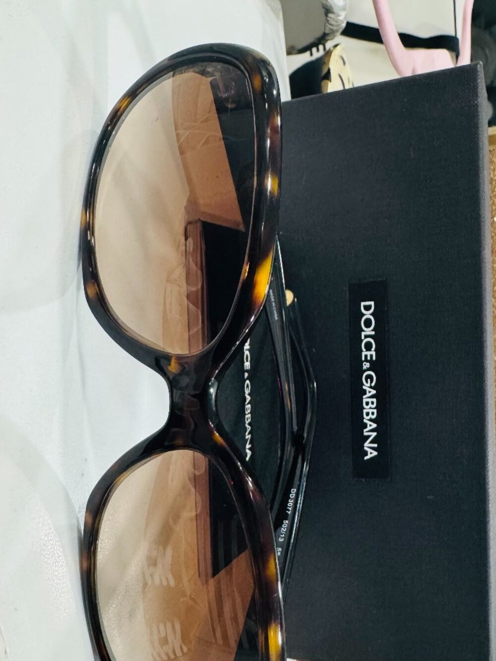 Dolce & Gabanna Brown Sunglasses DD 3077 502/13 58-15 135 3N